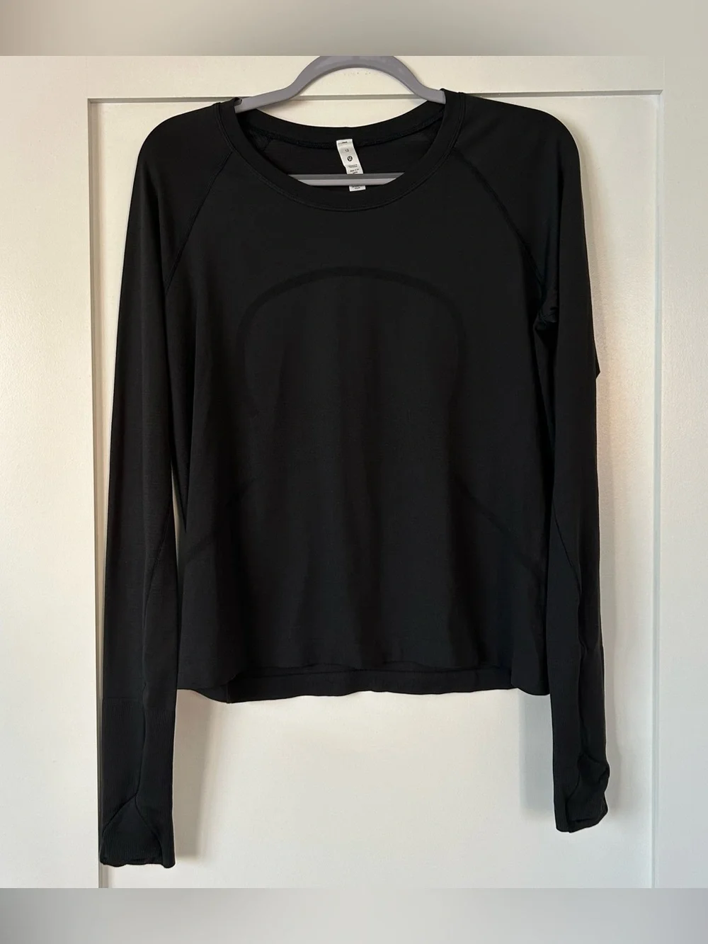 Lululemon Swiftly Tech Long Sleeve Shirt 2.0 *Race Length Black Size 12